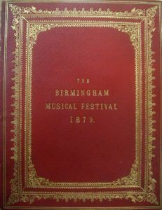 The Birmingham Musical Festival 1879