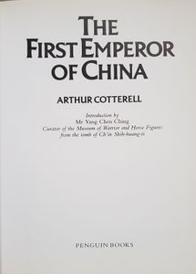 The First Emperor of China