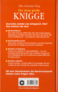 Der neue große Knigge: Gutes Benehmen und richtige Umgangsformen