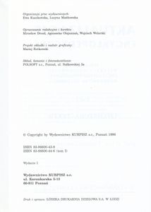 Aktualizacje Encyklopedyczne (Tom 1: Literatura - Teatr)