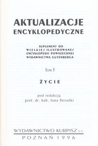 Aktualizacje Encyklopedyczne (Tom 3: Życie)