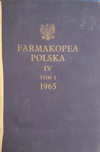 Farmakopea Polska IV - Tom I