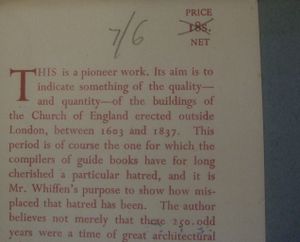 Stuart and Georgian Churches: The Architecture of the Church of England outside London, 1603-1837