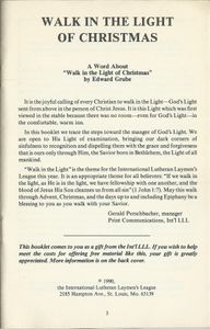 Walk in the Light of Christmas