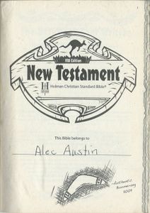 VBS New Testament with Psalms & Proverbs