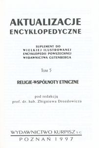 Aktualizacje Encyklopedyczne (Tom 5: Religie - Wspólnoty Etniczne)
