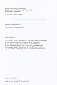 Aktualizacje Encyklopedyczne (Tom 6: Technika)