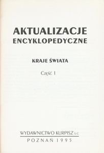 Aktualizacje Encyklopedyczne (Kraje Świata, Część 1)