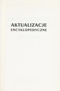 Aktualizacje Encyklopedyczne (Kraje Świata, Część 2)