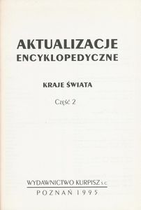 Aktualizacje Encyklopedyczne (Kraje Świata, Część 2)