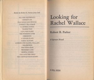 Looking for Rachel Wallace