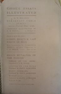 The Last Essays of Elia