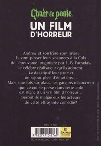 Chair de Poule (#52): Un film d'horreur