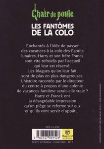 Chair de Poule (#32): Les Fantômes de la colo