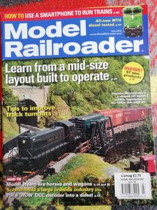 Model Railroader July 2015