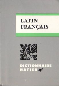 Latin-Français Dictionnaire Hatier