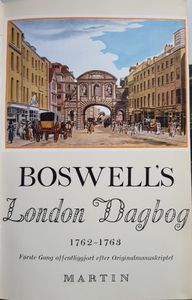 Boswell's London Dagbog (1762-1763)