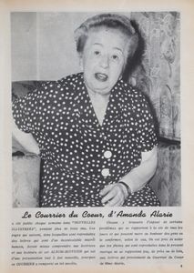 Courrier du Coeur d'Amanda Alarie