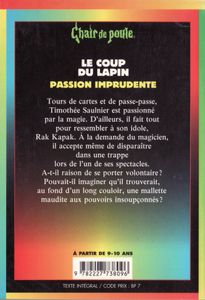 Chair de Poule (#35): Le Coup du lapin