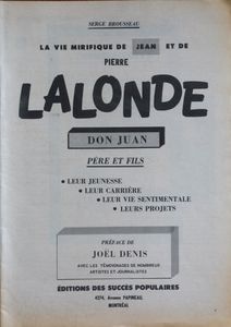 La Vie Mirifique de Jean et de Pierre Lalonde