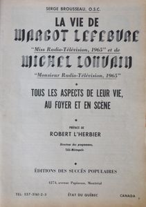 La Vie de Margot Lefebvre et de Michel Louvain