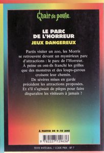Chair de Poule (#25): Le Parc de l'horreur