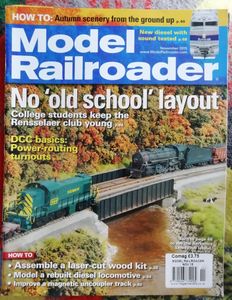 Model Railroader November 2015