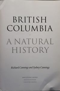 British Columbia: A Natural History