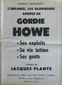 Gordie Howe, le Babe Ruth du Hockey