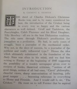 The "Pears" Edition of Charles Dickens' Christmas Books: The Cricket on the Hearth