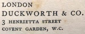 Duckworth & Co.