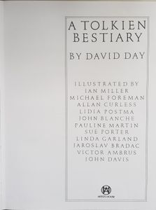 A Tolkien Bestiary