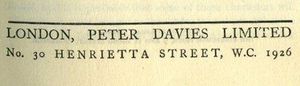Peter Davies Ltd.