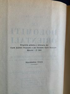 Guida dei Monti d'Italia - Dolomiti Orientali - Volume II