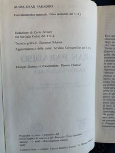 Guida dei Monti d'Italia - Gran Paradiso - Parco Nazionale