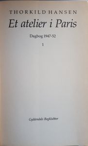 Et atelier i Paris 1 - Dagbog 1947-52