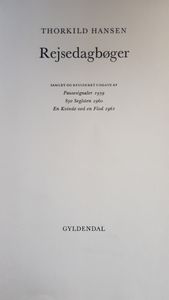 Rejsedagbøger