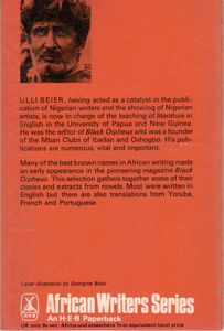 Political Spider: Stories from Black Orpheus