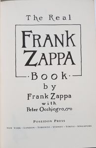 The Real Frank Zappa Book