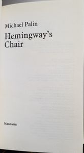 Hemingway's Chair