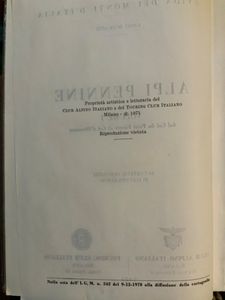 Guida dei Monti d'Italia - Alpi Pennine - Volume I