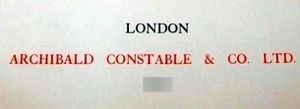 Archibald Constable and Company, Ltd