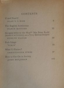 Noblesse Oblige: An Enquiry into the Identifiable Characteristics of the English Artistocracy