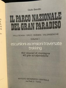 Il Parco Nazionale del Gran Paradiso - Vol 1°
