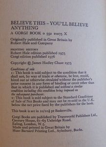 Believe This...You'll Believe Anything