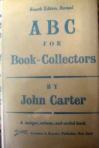 ABC for Book-Collectors