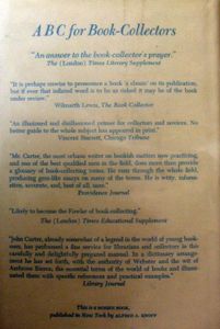 ABC for Book-Collectors