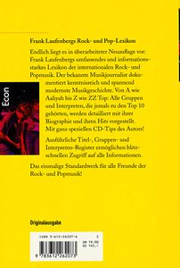 Frank Laufenbergs Rock- und Pop-Lexikon - Band 2