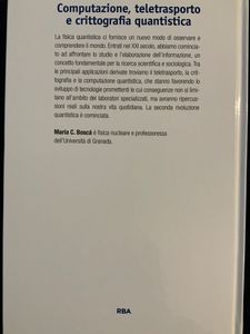 Computazione, teletrasporto e crittografia quantistica. La seconda rivoluzione quantistica
