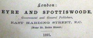 Eyre & Spottiswoode
